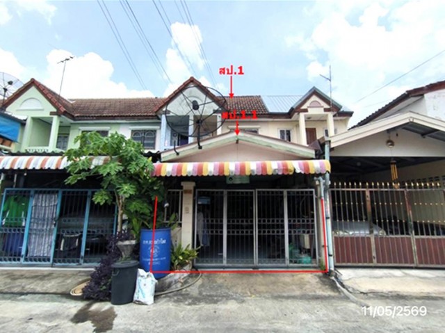 ขายทาวน์เฮ้าส์ปทุมธานี โครงการ บ้านดาวเรือง อำเภอเมืองปทุมธานี