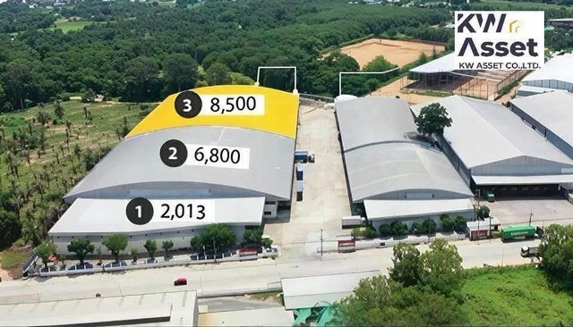 ให้เช่าโกดัง/คลังสินค้า ขนาด 2,013 ตรม. ขนาด 6,800 ตรม. และ 8,500 ตรม. ใกล้ท่าเรือแหลมฉบัง