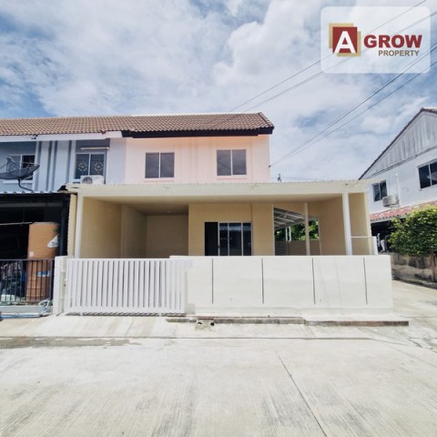 หมู่บ้านพฤกษา 59/2 ซอยวิทยุการบิน ทำเลดี รีโนเวทใหม่ทั้งหลัง พร้อมเข้าอยู่